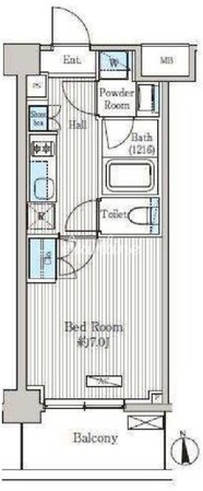 オアーゼ品川レジデンスの物件間取画像